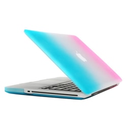 Skal Macbook Pro Matt frostat blå & rosa (15.4-tum)