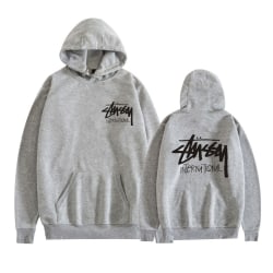 Mordely Unisex tussy Pullover Hoodie Midweight Huvtröja Gray S