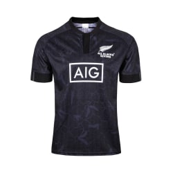 Mordely New All Blacks evens New Zealand Maori 2018 Rugby Jersey (vuxen storlek) S
