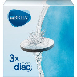 Vedensuodatinlevyt BRITA MicroDisc 3 kpl Black