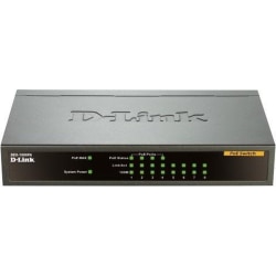 D-Link DES-1008PA verkkokytkin Hallitsematon Fast Ethernet (10/1