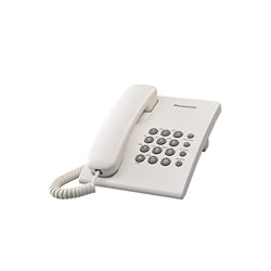 Panasonic KX-TS500PDW puhelin Analoginen puhelin Valkoinen