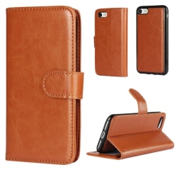 2-Pack Magnetskal + Plånboksfodral iPhone X - Svart + Brun