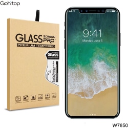 Skärmskydd av härdat glas till iPhone X