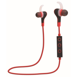 Bluetooth Hörlurar / Bluetooth Headset, Röd Röd