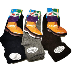 3 Par UllStrumpor - Boot socks - Wool socks Storlek 36-40 multifärg