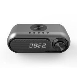 Bluetooth -högtalare LED digital klocka Multifunktionell ljudbox