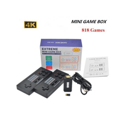 4K HD-videospelskonsol Inbyggd 620/818 klassiska spelkonsol 818