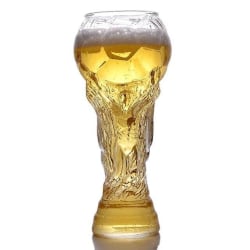 World Cup Design Öl Glas Fotbollsspel Crystal Mug