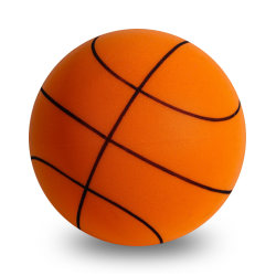 Tyst basketboll obelagd skumboll 18cm