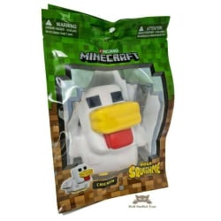 Official Minecraft Mega Squishme Squishy Stress Toy Chicken 14 c