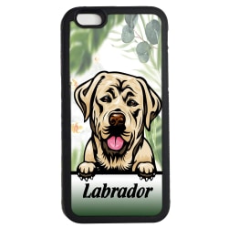 Labrador iPhone 7 / 8 & SE 2nd gen'  skal hund gummiskal