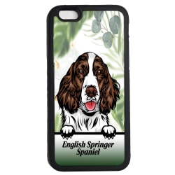 English Springer Spaniel iPhone 7 / 8 & SE  skal hund gummiskal