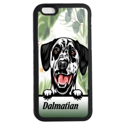 Dalmatian iPhone 7 / 8 & SE skal Kikande hund gummiskal
