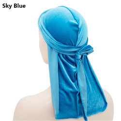 1st Durags Caps Bandana Hat SKY BLUE sky blue