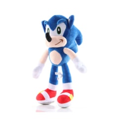 Sonic Anime Figur Plysch Doll Toy blå