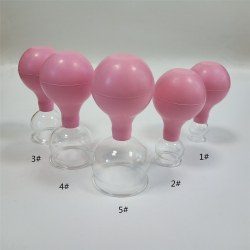 Vakuumkopper i glass Familie Vakuumbokser Pink