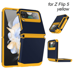 Z Flip 3/4/5 etui Telefondeksel GUL FOR Z FLIP 5 FOR Z FLIP 5 yellow For Z Flip 5-For Z Flip 5