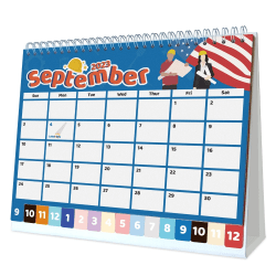 Desktop Paper Calendar Daily Vuosittainen Agenda Desktop Calendar