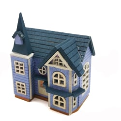 DIY Dollhouse Kit Miniature dukkehuse 1 1 1