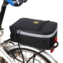 Bike Rear Carrier Bag Cykelställ Pack REFLECTIVE BLACK Reflective black