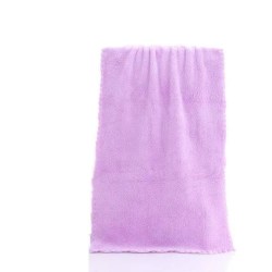 35*75cm Coral Velvet Håndkle Ansiktshåndkle LILLA purple