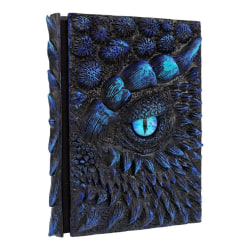 3D Dragon Relief Notebook 3D Dragon Relief Journal 1-BLÅ 1-Blue
