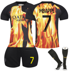 22-23 PSG Co mærket Special Edition Home børnetrøje nr. 7 Mbappé 24