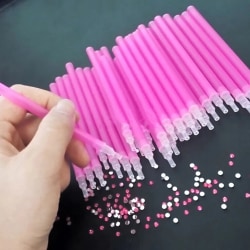 10 st Dotting Pens Nail art Dot Tool Set Akryl Rhin