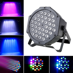 36 LED RGB Stage 72W Light Flat Par Lamp DMX512 Club DJ Party D