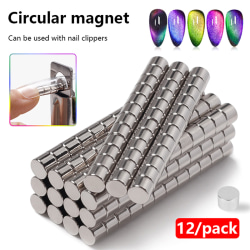 12 st Cat Eye Magnet Nail Art Stick Strip Effect Magnetic Pen T