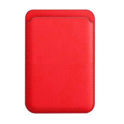 Telefonkortshållare Bakre plånboksfodral för case /12 Pro/12 ProMax röd