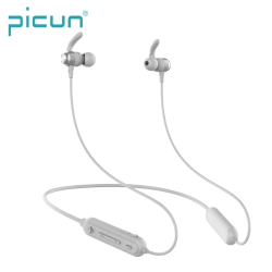 Picun H18S Magnetiska In-Ear sporthörlurar, BT5.0, grå