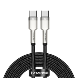 Baseus Cafule USB-C till USB-C datakabel, 100W, 5A, 2m, svart svart