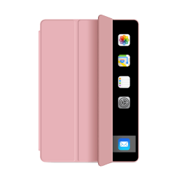 Läderfodral med ställ, iPad Mini 1/2/3, rosa rosa