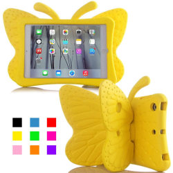 Fjärilsformat barnfodral till iPad 10.2/Pro 10.5/Air 3, gul gul