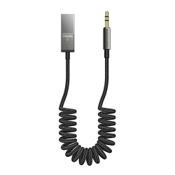 McDodo CA-870 Bluetoothmottagare, USB till 3.5mm, svart