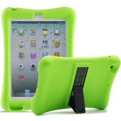 Barnfodral i silikon för iPad mini 4, grön grön