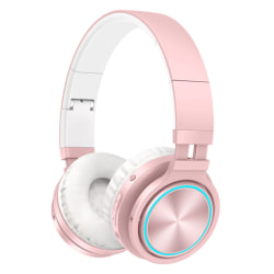 PICUN B12 Trådlösa On Ear Bluetooth-hörlurar, rosa rosa