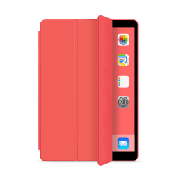 Läderfodral med ställ, iPad Mini 1/2/3, röd röd