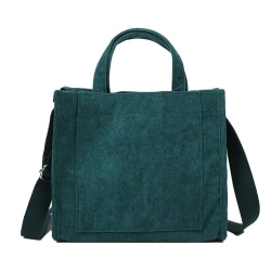 Enkel axelväska Messenger Pouch Handväska med stor kapacitet Green