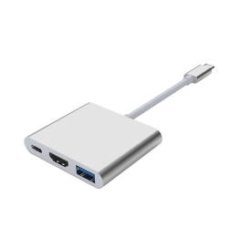 3-i-1 Type-c Hub 4K HDMI-kompatibel PD USB -laddningsadapter as the picture