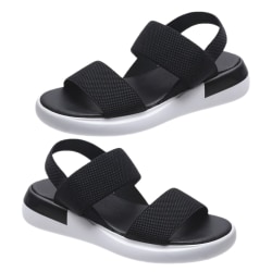 1 par skor sommar sporting sandaler Andas skor sandaler Black Size 39
