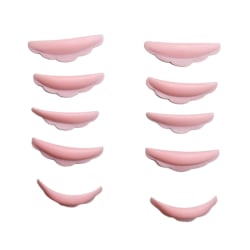 5 par Lash Curlers Lashes Lift Eyelash Tool Eyelashes Kit Pink