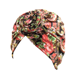 Knot Turban Hijab Beanie Bohemian Justerbar Caps Styling Bonnet Type 12