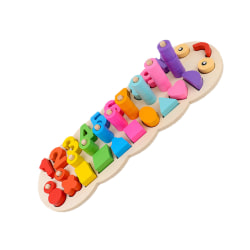 Matchande leksak för barn Digital form Trä matchande leksak Barn