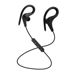 Bluetooth In-Ear hörlurar Sport Trådlöst headset med mikrofon black