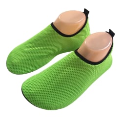 Unisex Mesh Andas Anti-slip Water Skin Skor för Beach Swim Green 46-47