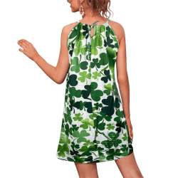 Printed printed Casual Dress Bohemian Elegant Estetic Grimma Leaf 3XL