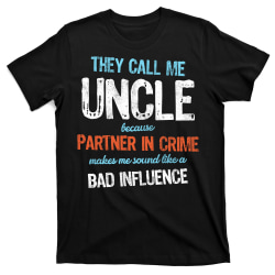 Partner i brott farbror T-shirt XXXL